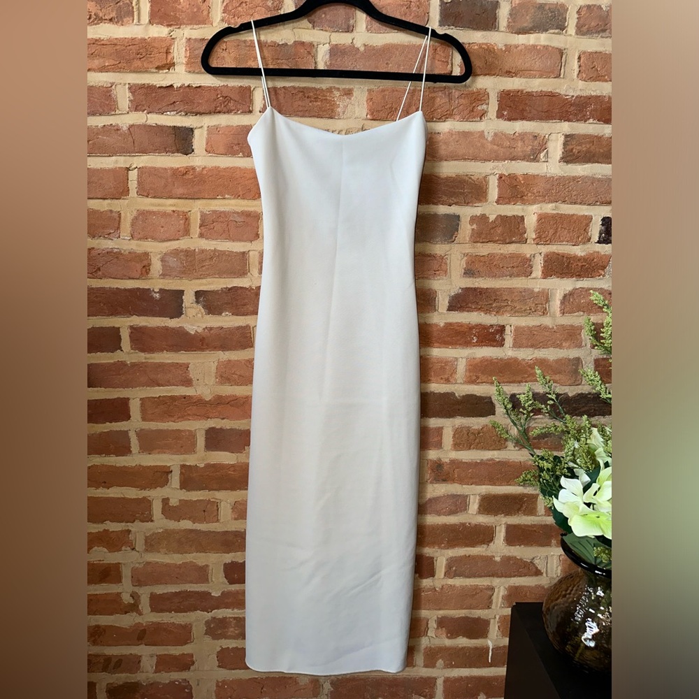Zara Ivory Midi Dress